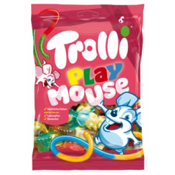 Želejkonfektes TROLLI Playmouse 200g