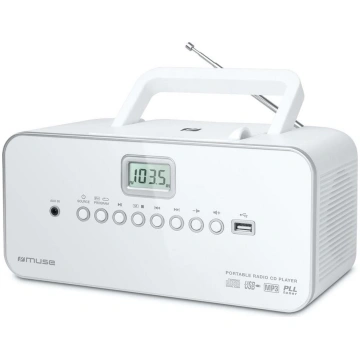 Muse | M-28RDW | Portable radio CD/MP3 Player with