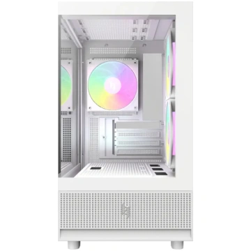 GameMax NEX C31 WH Micro ATX datora korpuss, balts