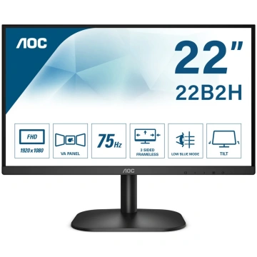 AOC 22B2H datora monitors 54,6 cm (21,5") 1920 x 1