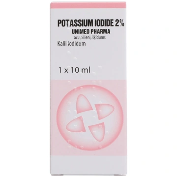 Potassium Iodide pilieni, 10 ml