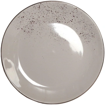 DINNER PLATE WITH SPECKLE BROWN 27CM 1A-003-D1 (47