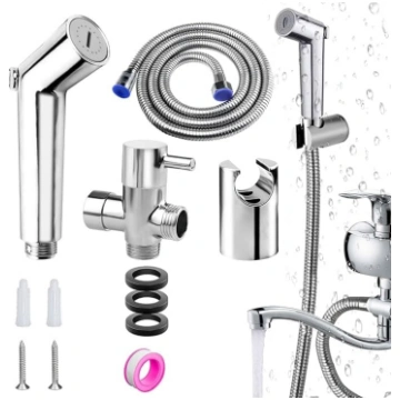 cersaty 4 gabali Bidet rokas dušas komplekts, sudr