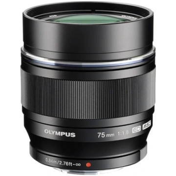 Olympus M.Zuiko Digital 75mm f/1.8 Black
