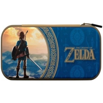PDP Deluxe Travel Case Zelda Hyrule Blue Licensed 