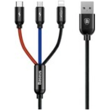 Baseus CAMLT-ASY01 USB cable 0.3 m USB A USB C/Mic