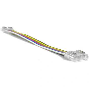 COB adaptera savienotājs RGBCCT 12 mm (6 kontaktu)