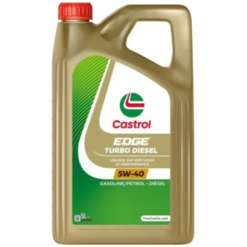 Motoreļļa Castrol Edge Turbo Diesel 5W-40 5L