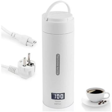 NVIYAM Travel Kettle Small, 380 ml elektriskā tējk