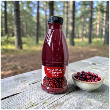 Svaigi Spiesta Dzērveņu Sula 500ml Berry Wind
