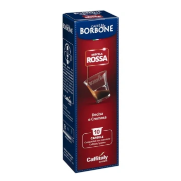 10 Capsule Caffitaly®* - Miscela Rossa Caffè Borbo