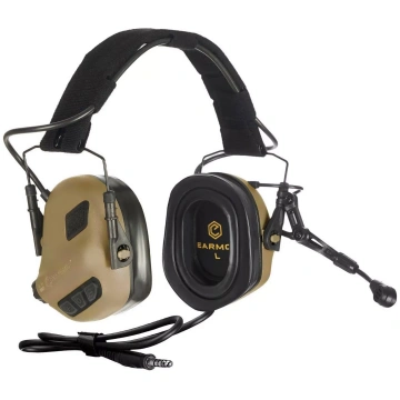 Earmor M32-TN Plus Coyote Tan Aktīvās dzirdes aizs