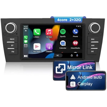 NIKOCENT Android 13 CarPlay autoradio BMW 3. sērij