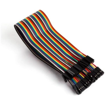40 PINS 30 CM FEMALE TO FEMALE JUMPER WIRE (FLAT C