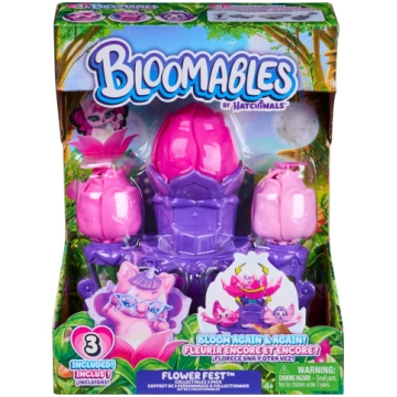 HATCHIMALS Rotaļu komplekts Flower Fest, 3 gab