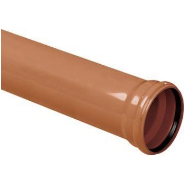 PVC caurule 110x3,2 SN4; 2m Wavin 1753002