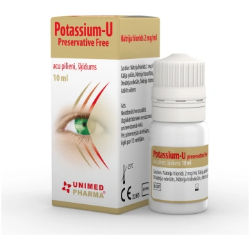 POTASSIUM-U acu pilieni 10ml