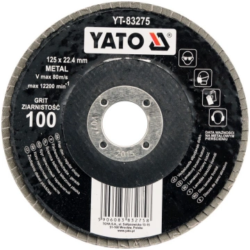 Ziedlapiņu slīpēšanas aplis 125mm-P36 (YT-83271)