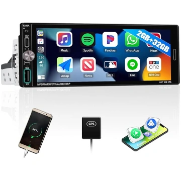 SIXTOP 2G + 32G Android 13 Auto stereo ar bezvadu 
