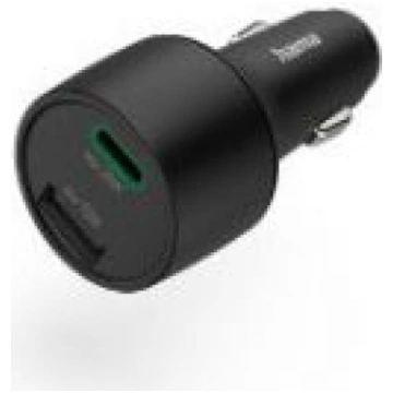 Hama Car Fast Charger, 1x USB-C, 1x USB-A, PD, 32
