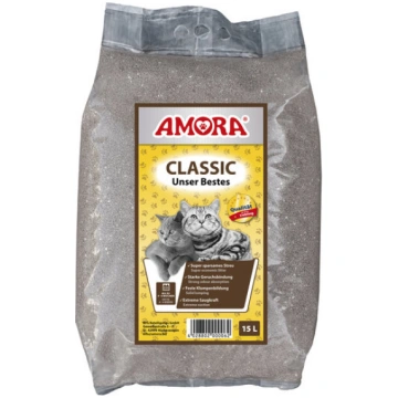 Cementējošie kaķu pakaiši Amora Classic, 12 kg