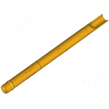 Test probe socket | gold-plated | KS-112 | L: 30mm
