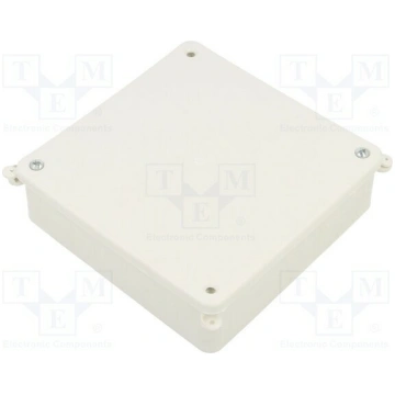 Enclosure: junction box; X: 125mm; Y: 125mm; Z: 35