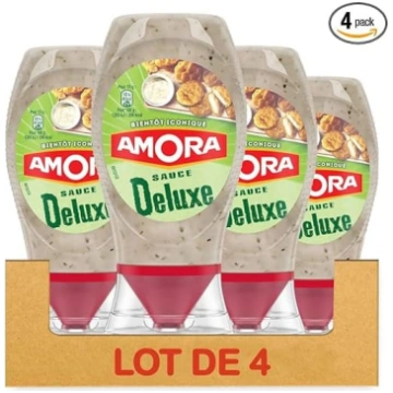Amora mērce Deluxe - Bald Iconic - 4 x 247 g pudel