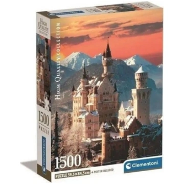 Clementoni Puzzle 1500 elementów Compact Neuschwan
