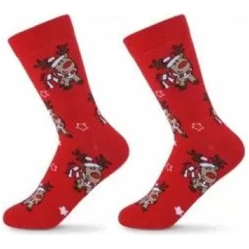 Bērnu zeķes "Christmas Moose" BE SNAZZY - 1