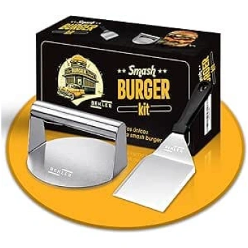 BEKLER Smash Burger komplekts ar hamburgeru presi