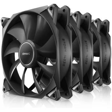 Komplekts Ventilatori Antec Storm T3 140mm Pwm Bla