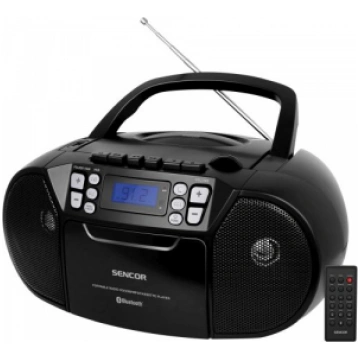 SENCOR SPT 3907 B KASEŠU AĢENTS AR CD, BLUETOOTH S