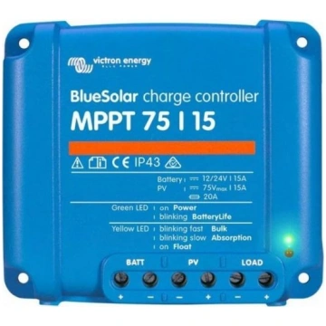 Victron Energy BlueSolar MPPT 75/15 charge control