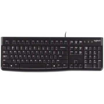 Logitech K120 Corded Keyboard (US/INT), Black 920-