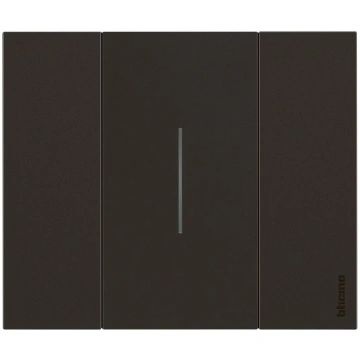 Living Now - Rāmis Black 2 vietīgs Bticino EB10364