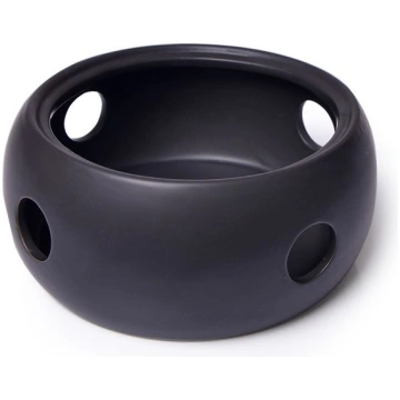Tējkannas statīvs 16x7 cm melns (keramika) Fissman