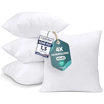 Utopia Bedding Set of 4 Cushion Fillers, Filler Pi