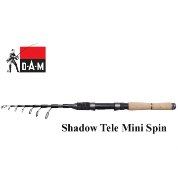 Teleskopiskā makšķere Dam Shadow Tele Mini Spin 2.