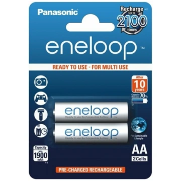 R6/AA akumulatori 1.2V Eneloop Ni-MH BK-3MCCE/2BE 
