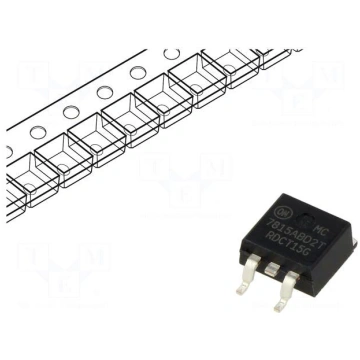 IC: voltage regulator | linear,fixed | 15V | 1A |