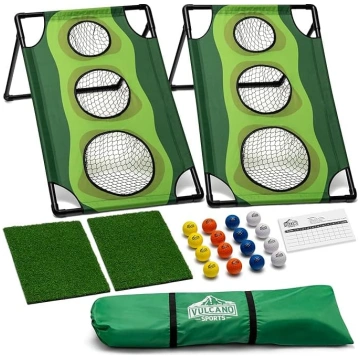 Par 1 Backyard Golf Cornhole spēle, golfa dāvanas 