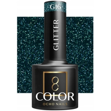 Activeshop OCHO NAILS Lakier hybrydowy glitter G16
