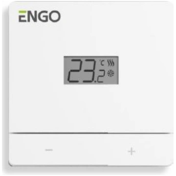 Siemens telpas termostats ENGO, balts, 230V 590466