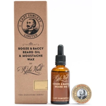 Captain Fawcett Booze & Baccy Beard Oil & Mustache
