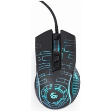 MOUSE USB OPTICAL GAMING/BLACK MUSG-RGB-01 GEMBIRD