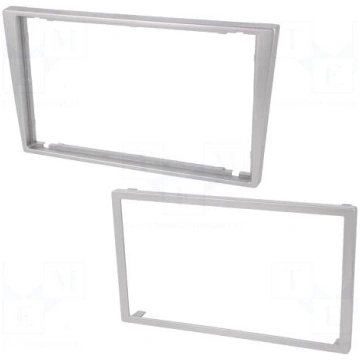 Radio frame | Opel,Renault,Suzuki | 2 DIN | shiny 