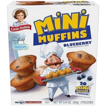 Little Debbie melleņu mini smalkmaizītes, 20 mini