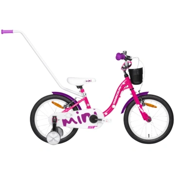 NONE Bērnu velosipēds TABOU Mini ST, 16" rozā-balt