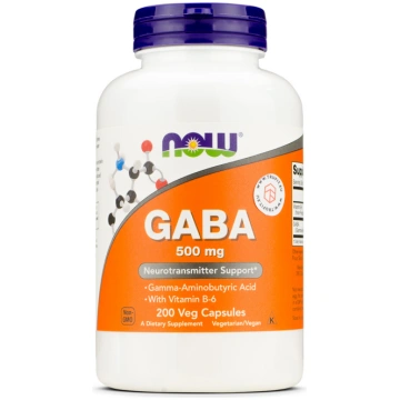 Gaba 500 mg Now Foods 200 kapsulas